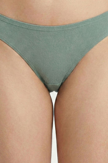 Zivame Low Rise Full Coverage Bikini Panty (Pack of 3) - Multicolor — image 13